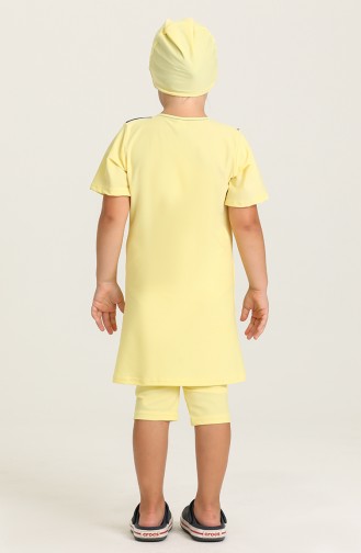 Yellow Modest Swimwear 0140-27