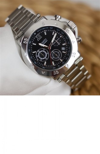 Silver Gray Horloge 1012