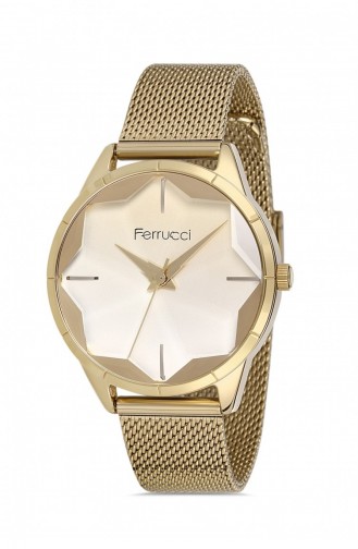 Gold Wrist Watch 1087