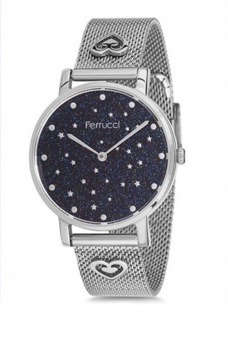 Silver Gray Wrist Watch 660