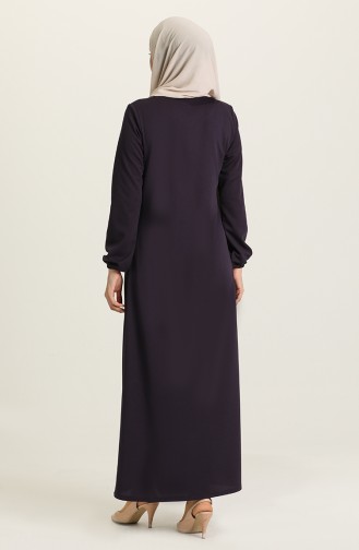 Purple Abaya 1011-08