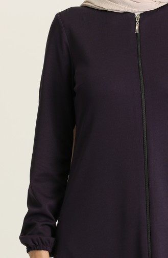 Purple Abaya 1011-08