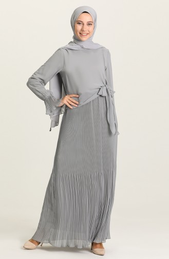 Robe Hijab Gris 3032-05