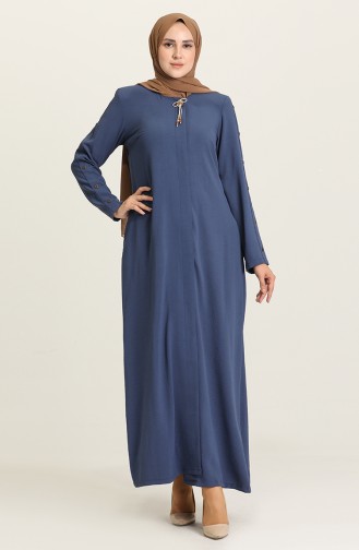 Indigo Abaya 0107-02