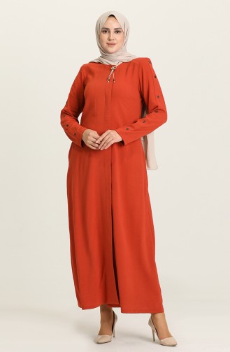 Abayas Couleur brique 0107-07