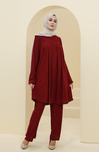 Claret Red Suit 8347-01