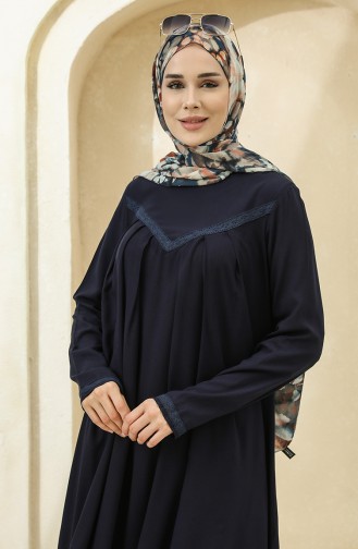 Robalı Tunik Pantolon İkili Takım 8347-02 Lacivert