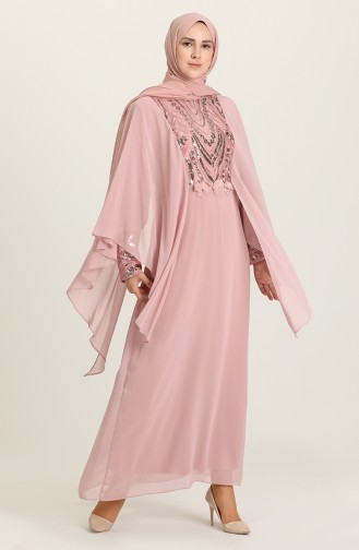 Habillé Hijab Poudre 9384-02