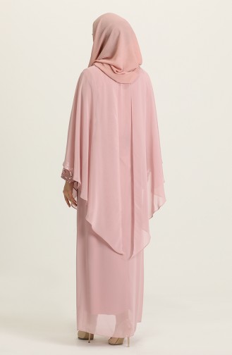 Habillé Hijab Poudre 9384-02