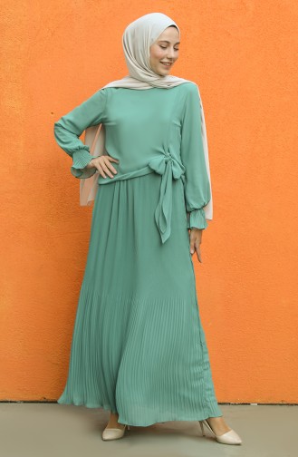 فستان أخضر 3032-06
