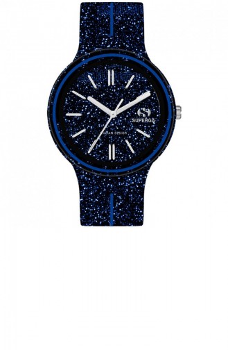 Navy Blue Horloge 074