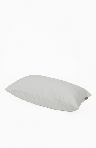 Housse de Coussin En Cuir 138-08 Blanc 138-08