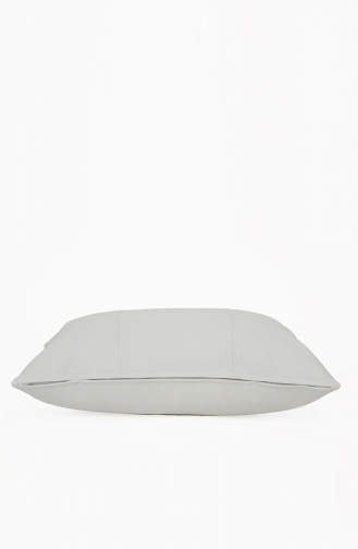 Housse de Coussin En Cuir 138-08 Blanc 138-08