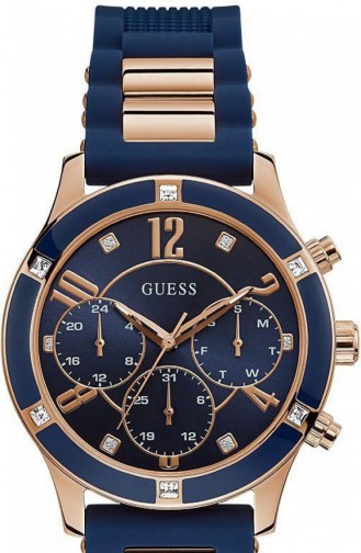 Navy Blue Wrist Watch 1234L4