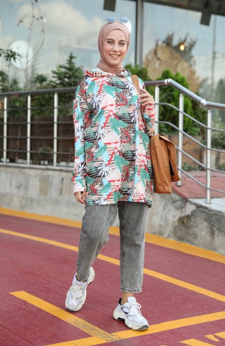 Green Almond Sweatshirt 5021U-01