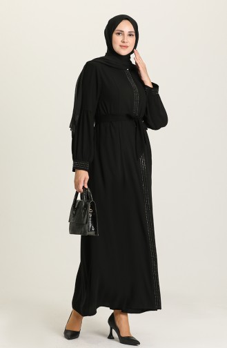 Black Abaya 4309-01