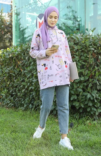 Violet Sweatshirt 5021O-02