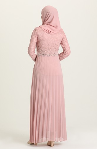 Puder Hijab-Abendkleider 3030-04