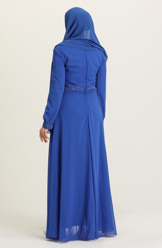 Habillé Hijab Blue roi 2050-06