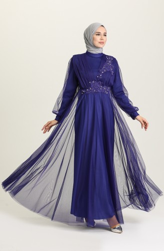 Parliament Hijab Evening Dress 4210-04