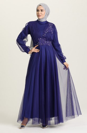 Parliament Hijab Evening Dress 4210-04