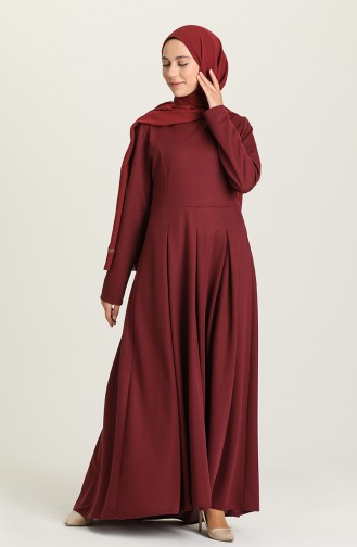 Cherry Hijab Dress 5021-04