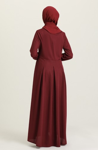 Cherry Hijab Dress 5021-04
