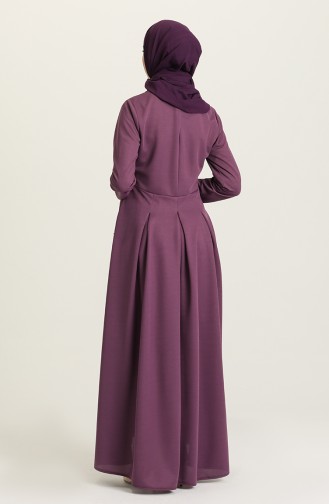 Robe Hijab Pourpre 5021-05