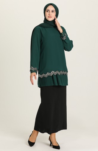 Emerald Green Tunics 3037-04