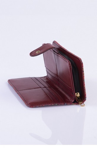 Claret Red Wallet 3455