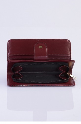 Claret Red Wallet 3455