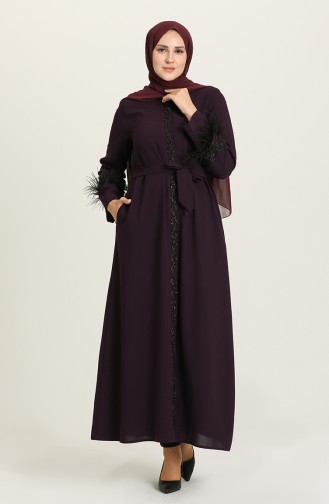 Abayas Plum 9008-04