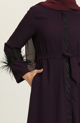 Damson Abaya 9008-04