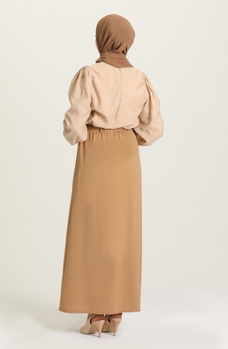 Jupe Beige Sable 1010041ETK-11