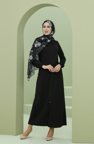 Schwarz Abayas 0808-01