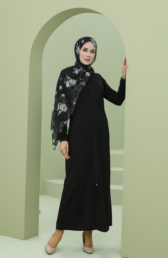 Black Abaya 0808-01