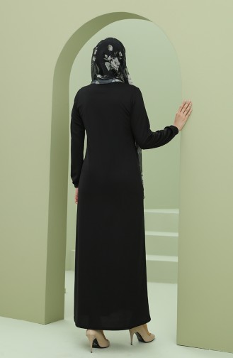 Abayas Noir 0808-01