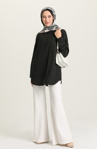 Black Overhemdblouse 2151-02