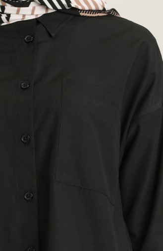 Black Overhemdblouse 2151-02