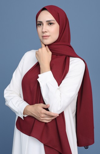 Light Claret Red Shawl 1903200-17