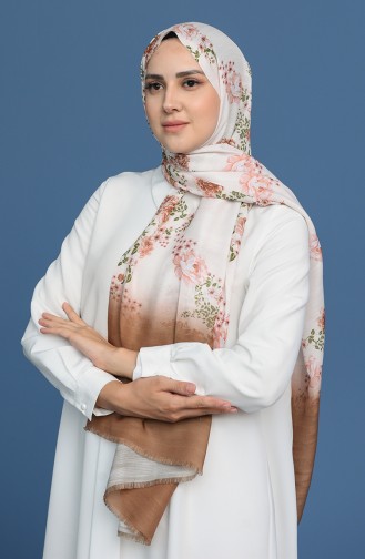 Cream Shawl 1022-15