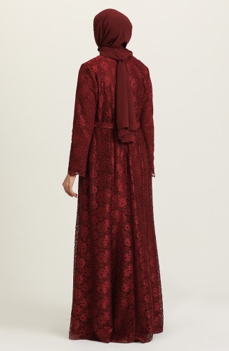 Habillé Hijab Bordeaux 3004-05