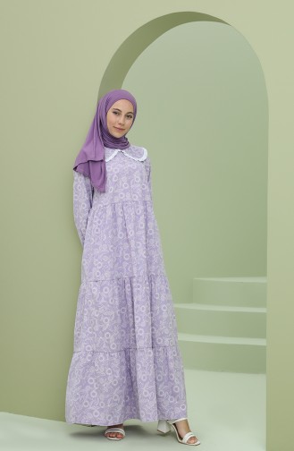 Lila Hijab Kleider 2MY1030120047-01