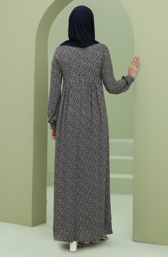 Robe Hijab Noir 3298-01