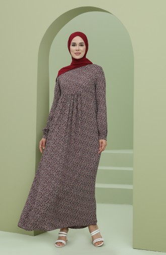 Zwetschge Hijab Kleider 3298-05