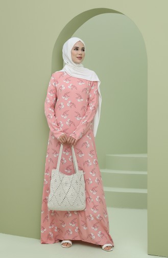 Robe Hijab Poudre 3301-05