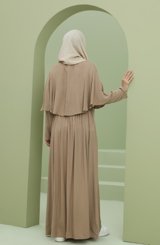 Mink Hijab Dress 8329-06