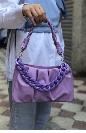 Lilac Shoulder Bag 001309.LILA