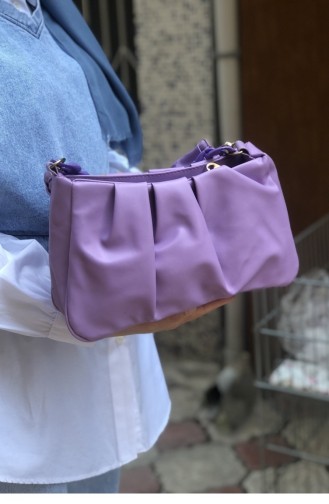 Lilac Shoulder Bag 001309.LILA