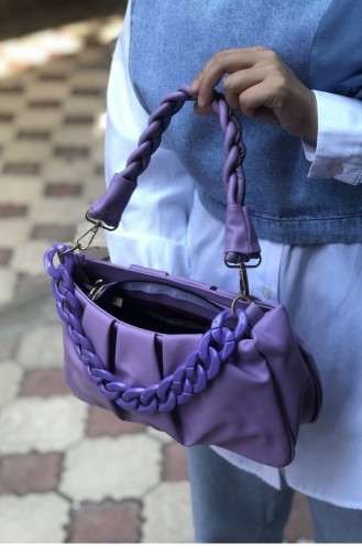 Lilac Shoulder Bag 001309.LILA